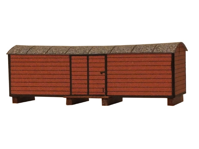 Z-12-03-N - Sächsischer Länderbahnwagen - braun