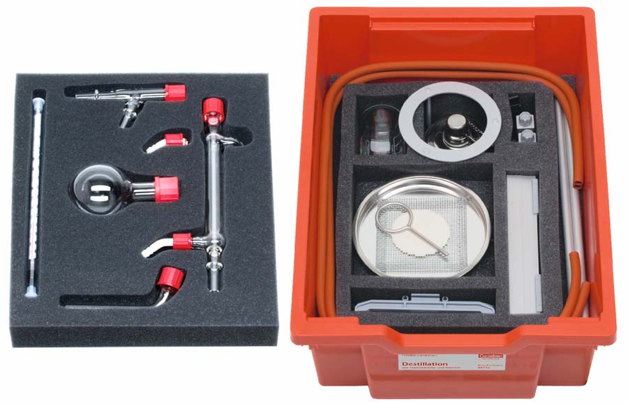 Schüler-Set Destillation mit Stativmaterial