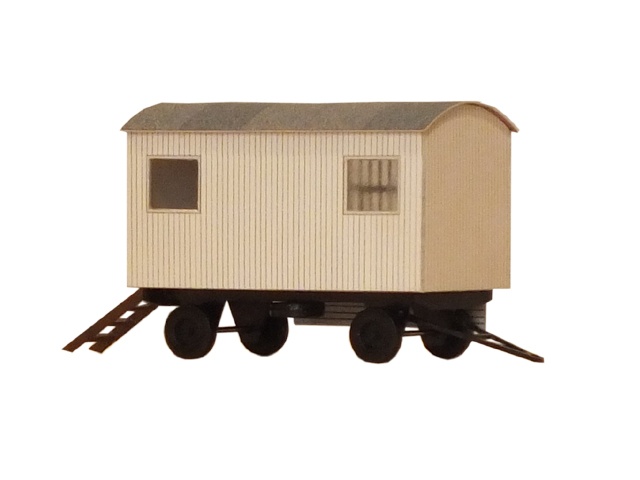 10-13-2-H0  - Circuswagen - Tiertransportwagen