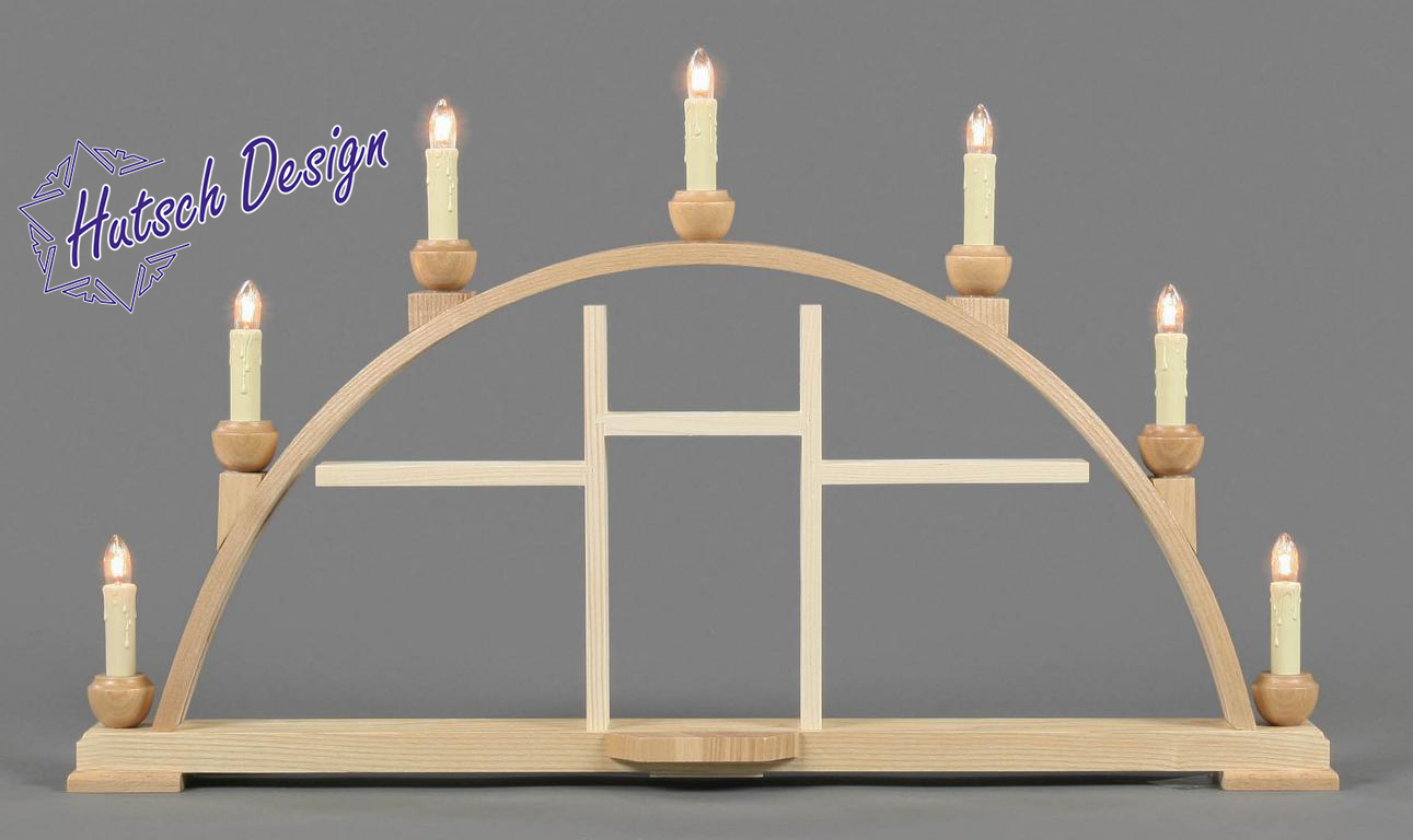 Schwibbogen unbestückt  B 63 cm leer  ohne Bestückung