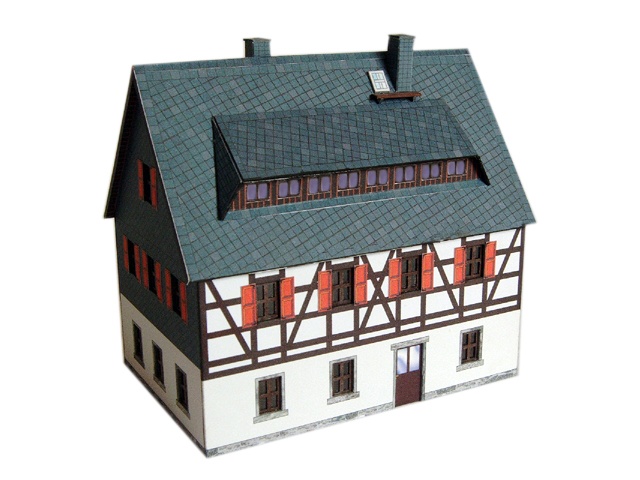 04-15-TT - Erzgebirgisches FWH mit Gauben