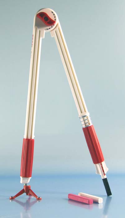 Wandtafelzirkel PROFI-linie mit Dreifuß magnetisch