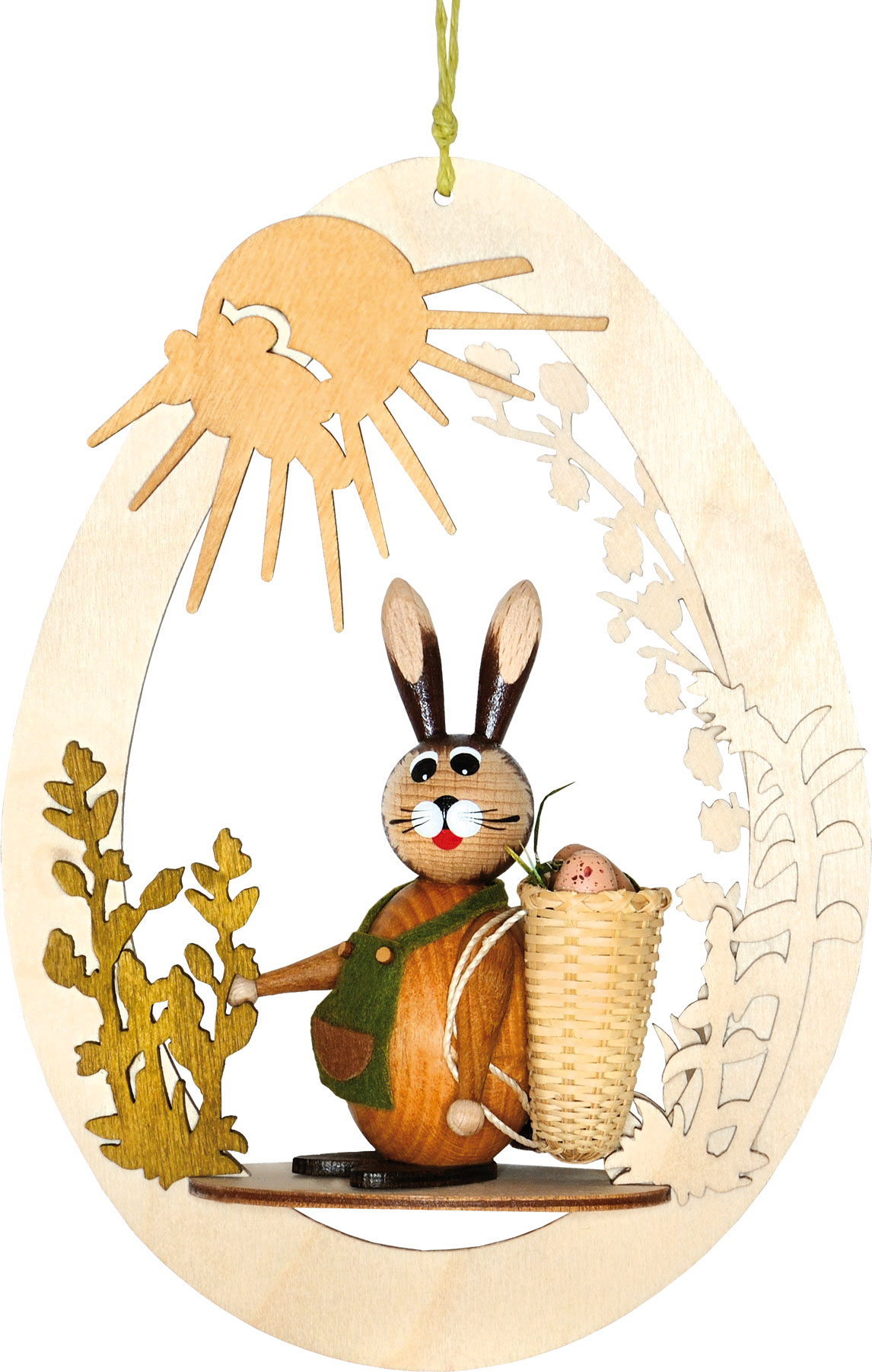 Fensterdekoration, Hasenwanderer
