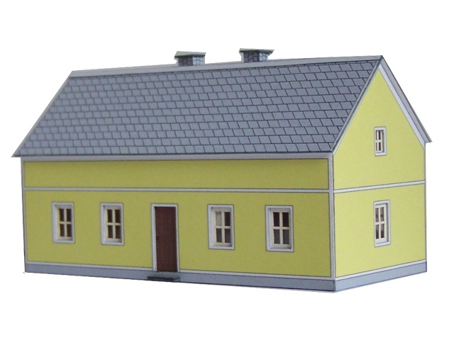 112-04-1,5 - 1,5-geschossiges Wohnhaus mit gelben Putz