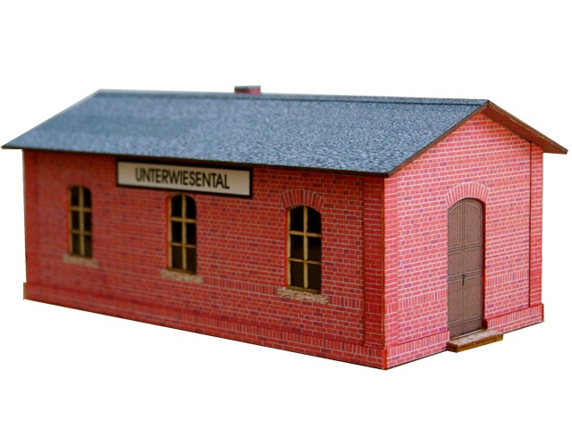 02-03-8-H0 - Bahnhof Unterwiesenthal - Fichtelbergbahn