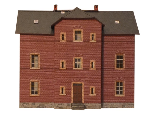 03-06-N - Sächsischer Einheitsbau  Eisenbahnerwohnhaus 2,5 Kli