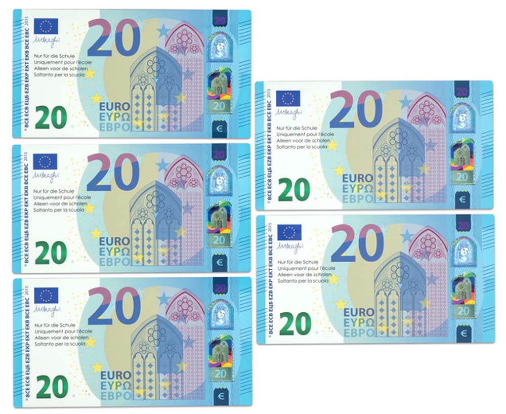 20 Euro, Ergänzungssatz