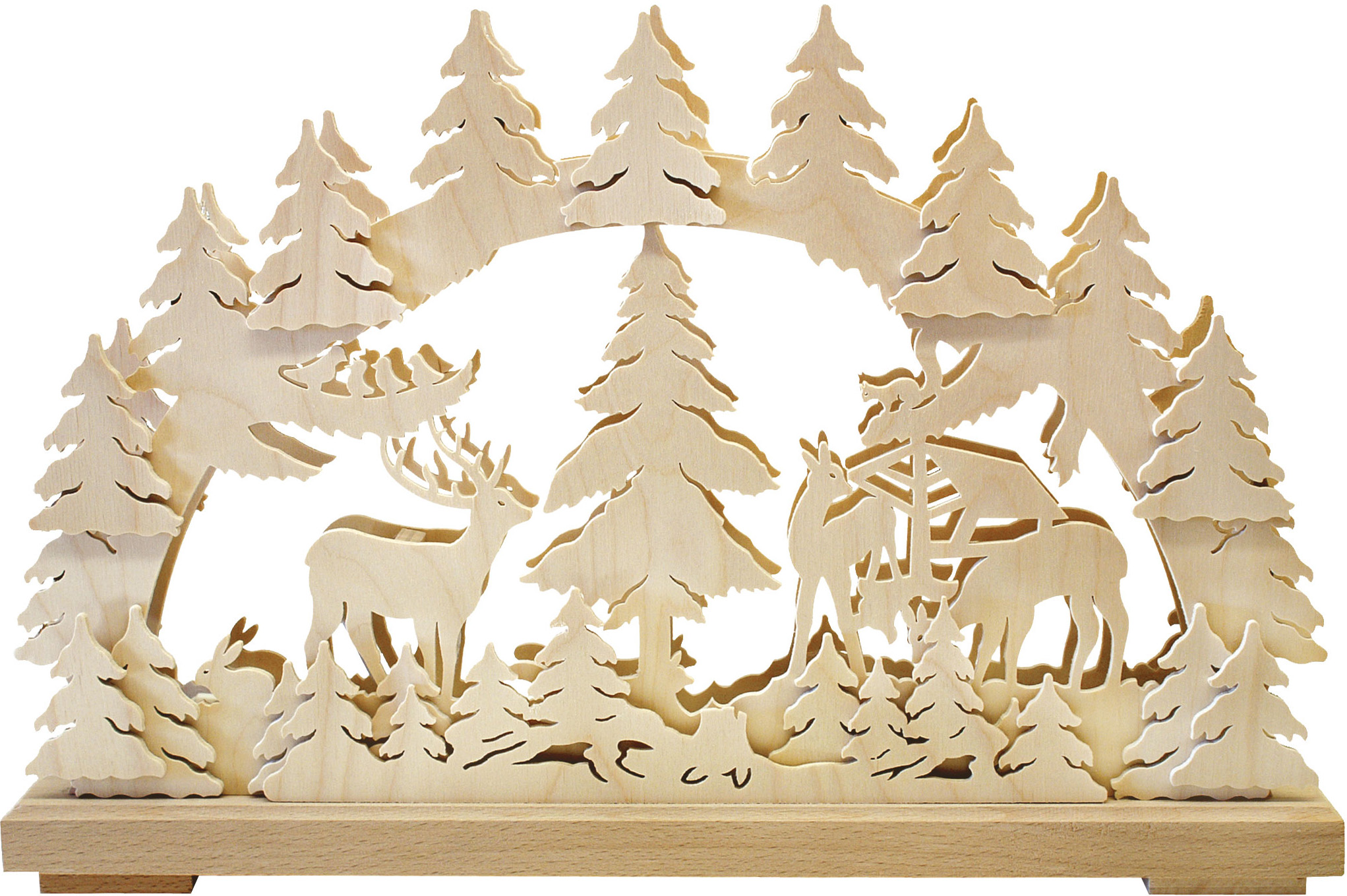 Schwibbogen klein, Waldtiere