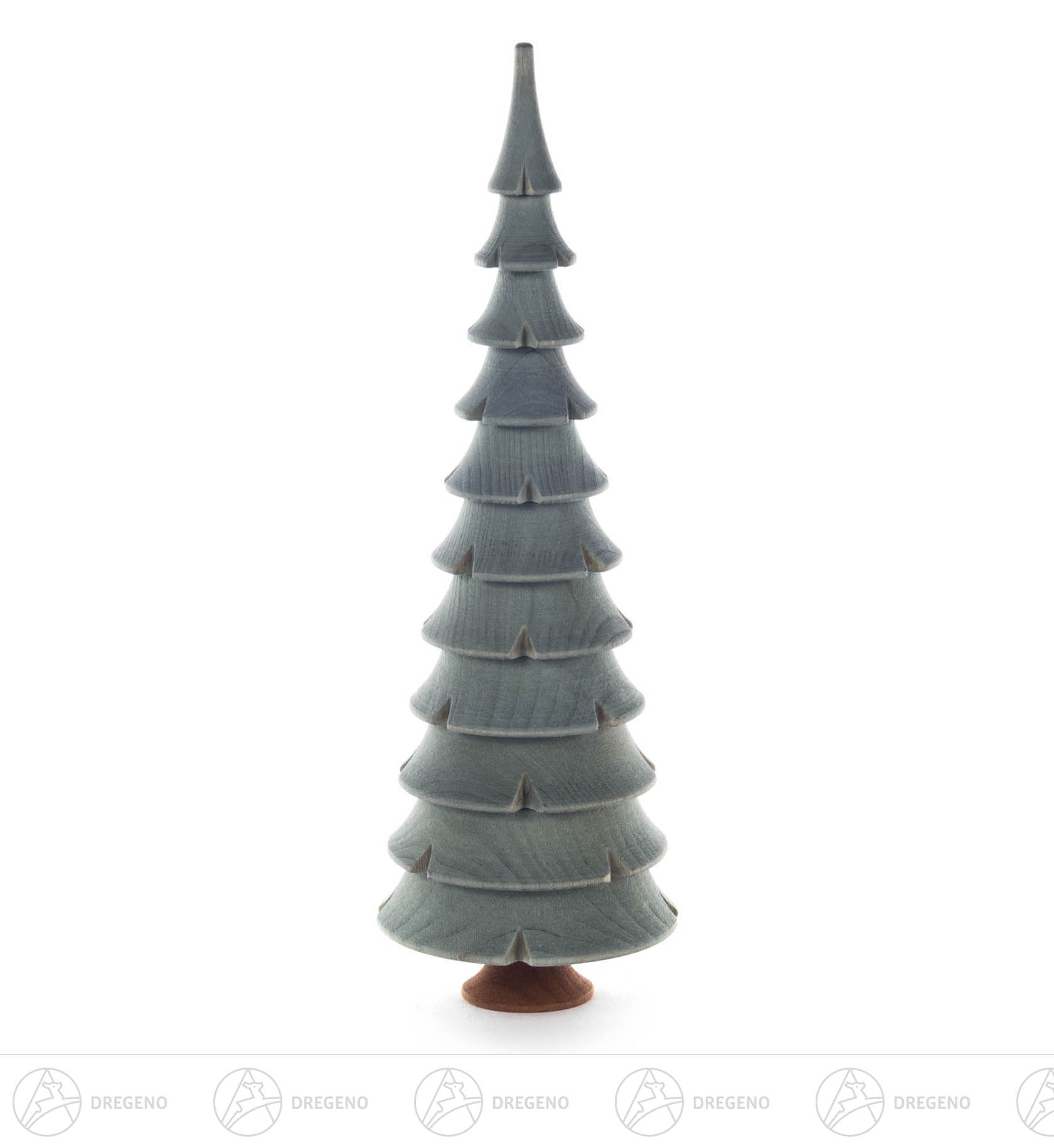 Massivholzbaum grün, 21cm