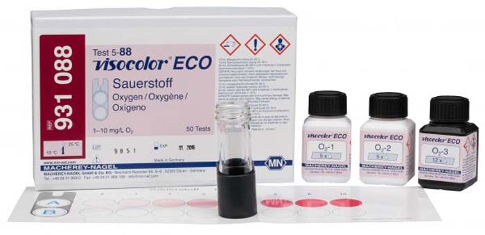 Kolorimetrischer Test VISOCOLOR ECO Sauerstoff