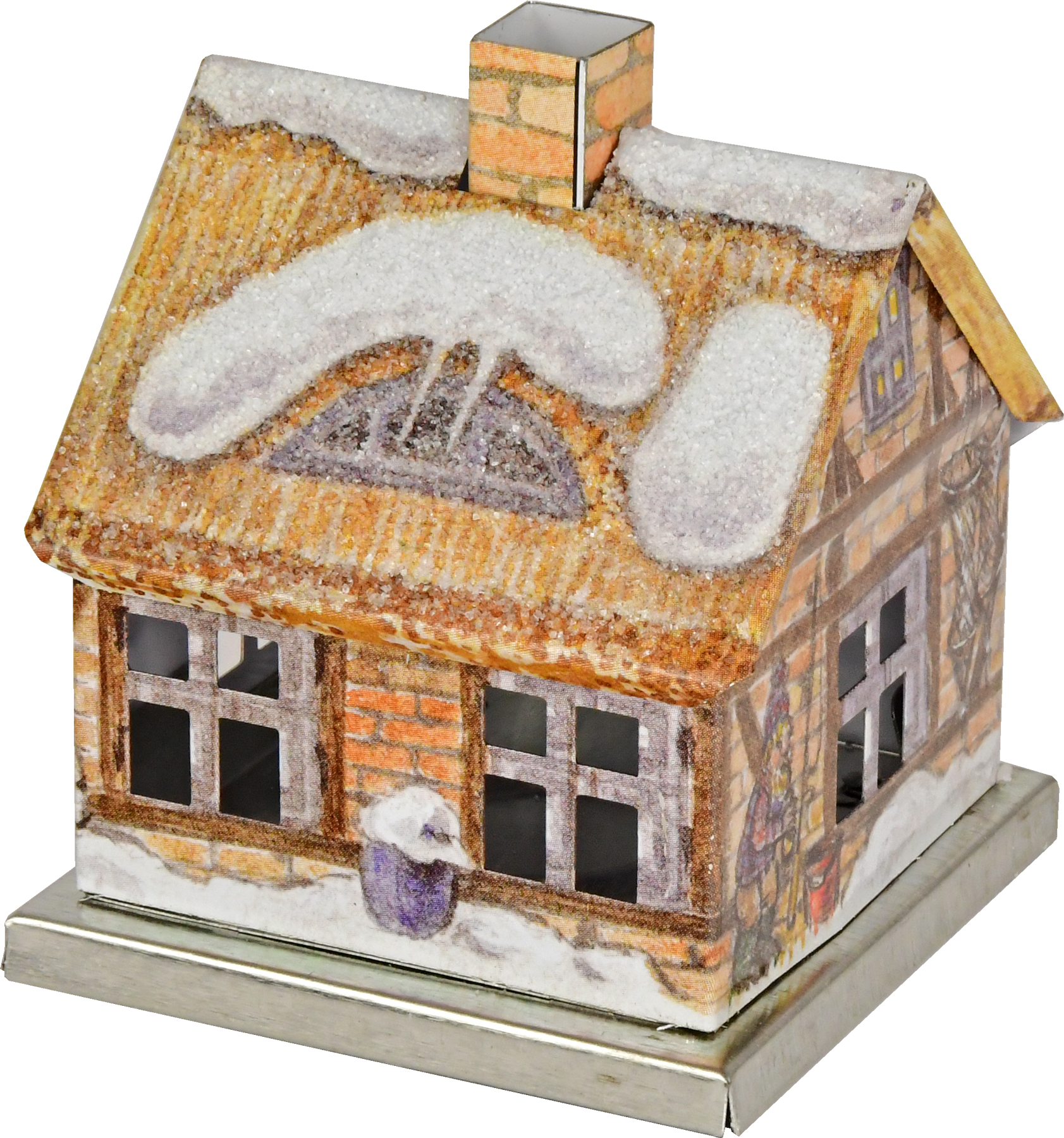 KNOX-Räucherhaus Metall - Sortiment B No.4 Backsteinhaus
