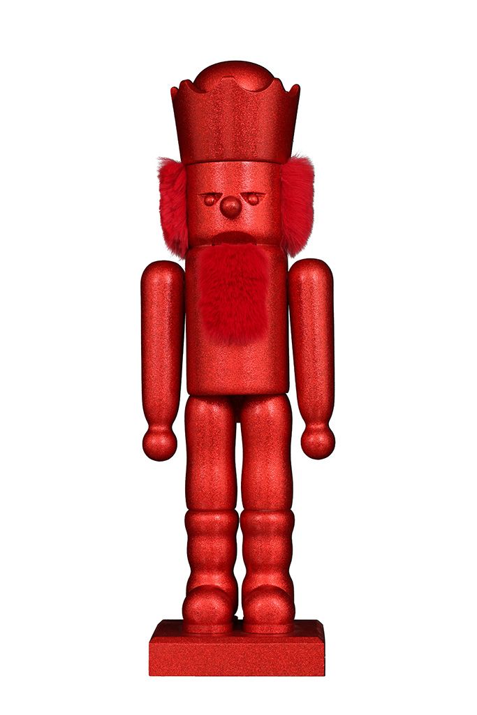 Nussknacker Glimmer König rot