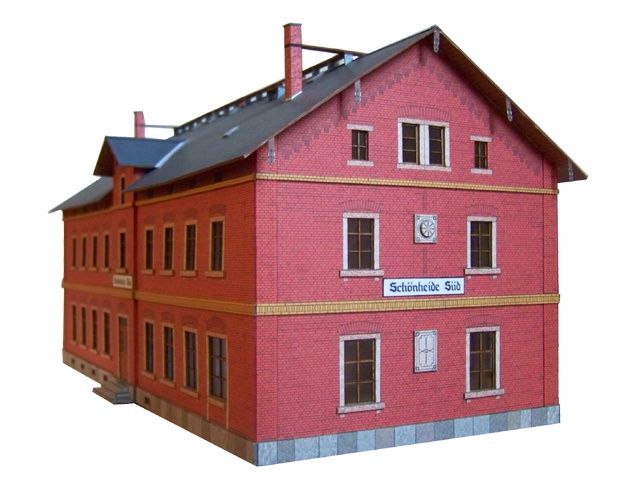 02-08-15-1-H0 - Schönheide Süd - Empfangsgebäude