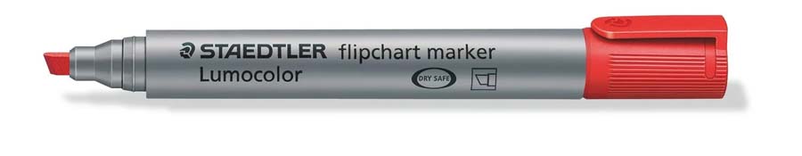 Flipchart-Marker mit Keilspitze