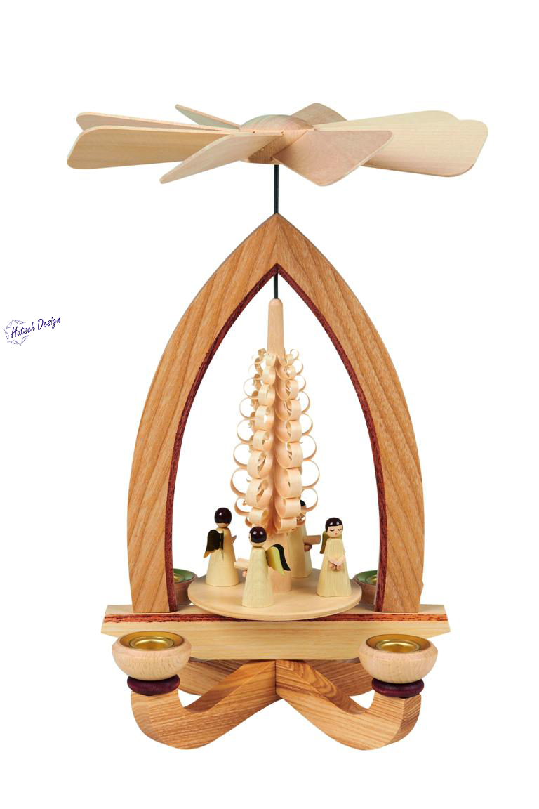 Pyramide mit Engel 28cm