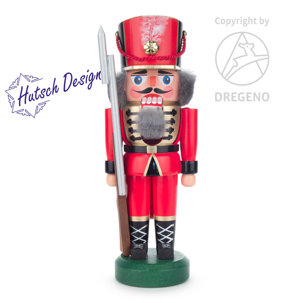 Nussknacker Soldat rot, 22cm