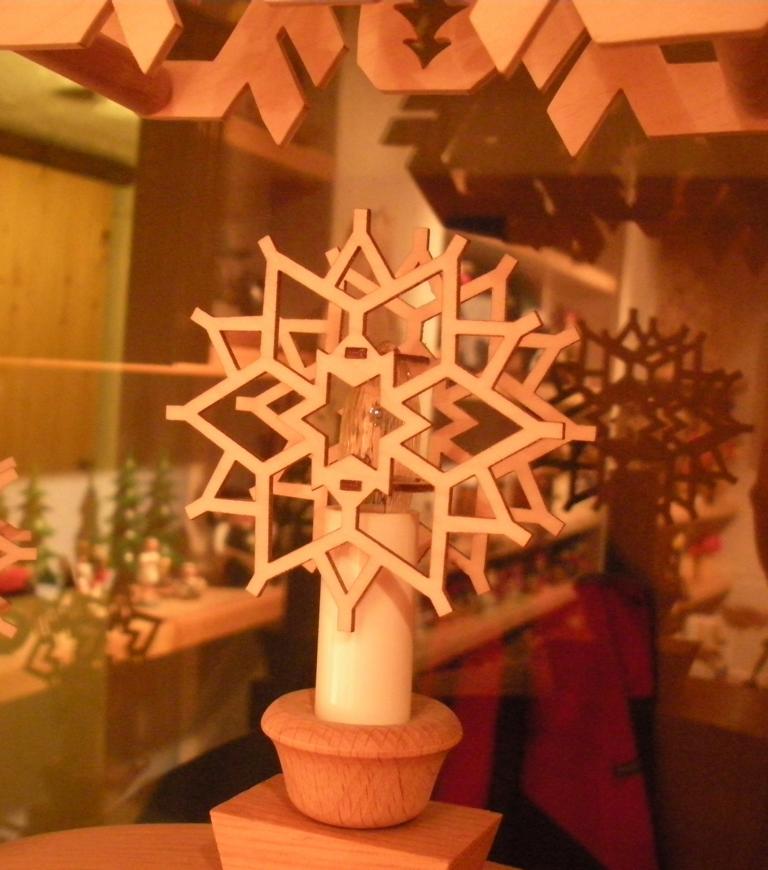 Schwibbogenaufsteckstern