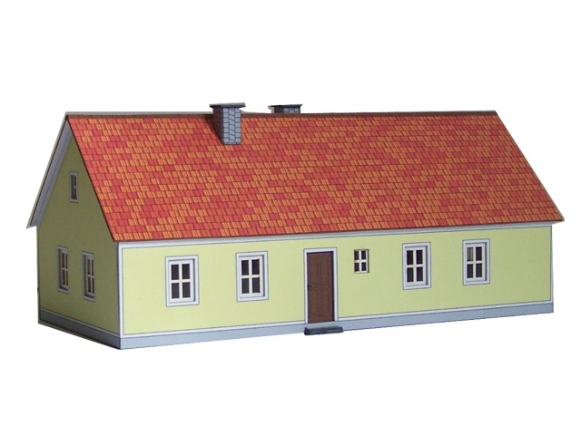 112-02-1 - 1-geschossiges Wohnhaus mit gelben Putz