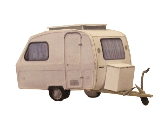 Wohnwagen - Niewiadow - H0