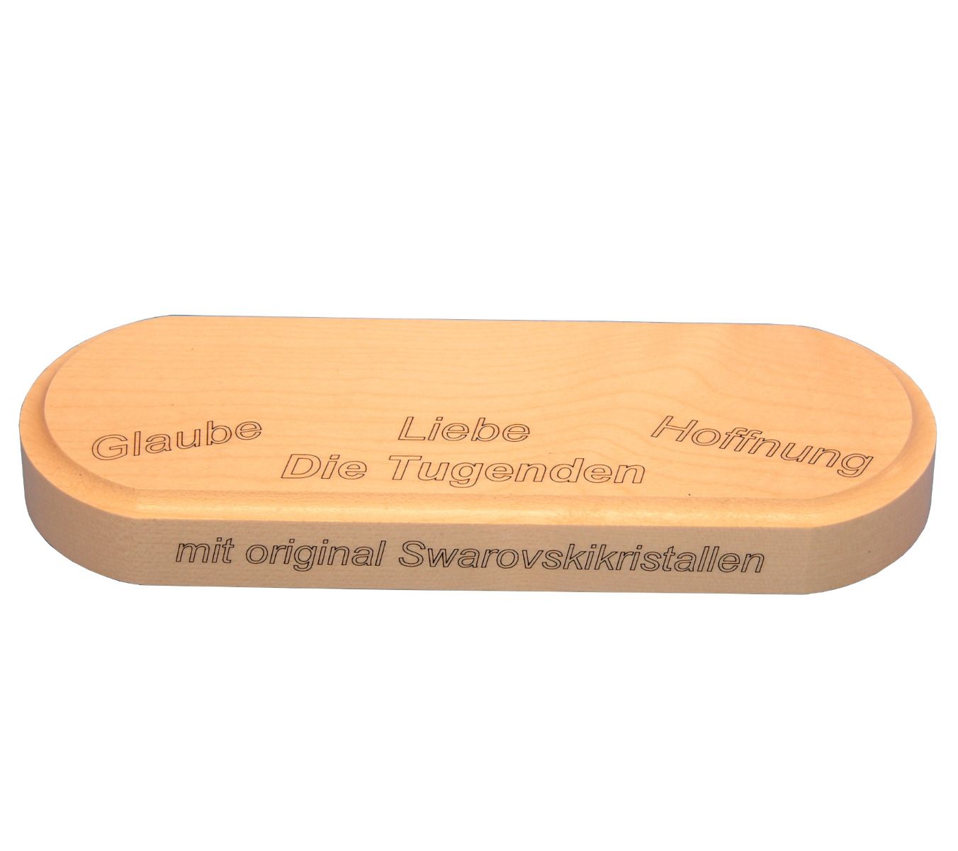 Dekobrett Tugenden Glaube, Liebe, Hoffnung