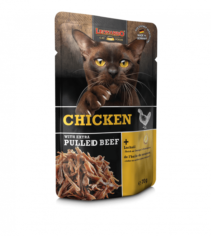 Leonardo Chicken + extra pulled Beef 70g