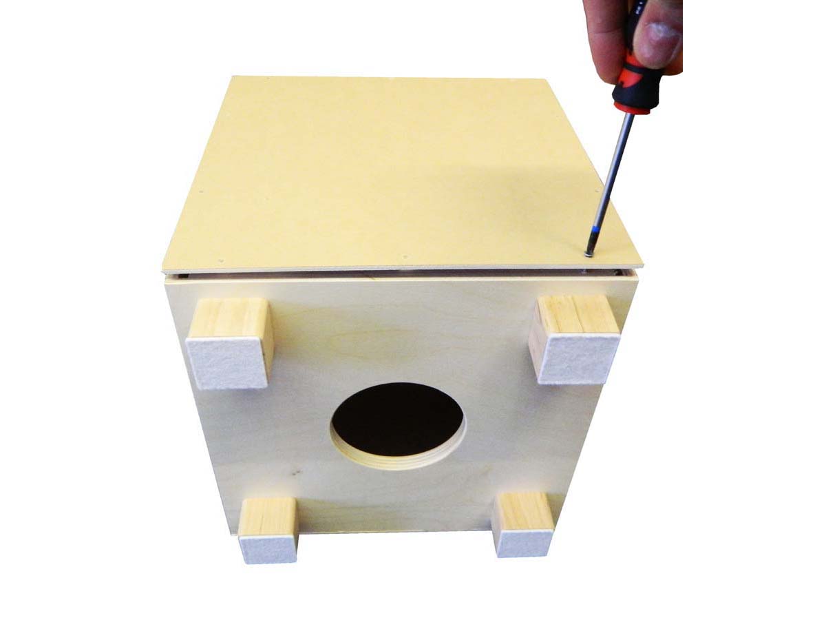 Kinderhocker mit Trommelfunktion