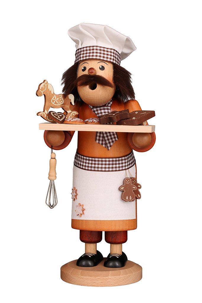 Räuchermann Lebkuchenbäcker natur