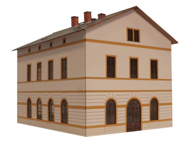 03-09-2-TT - Sächs.Einheitsbau  Seitenflügel 2,5 - links - 4 F