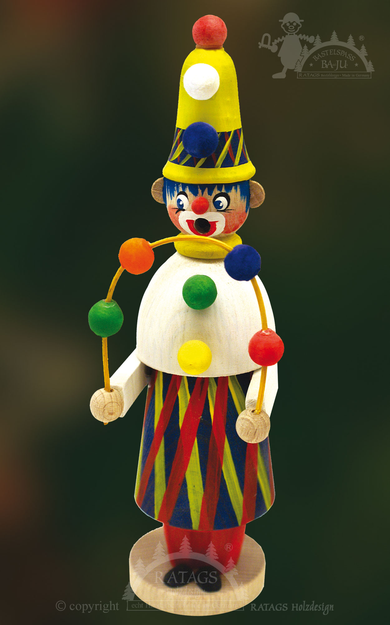 Räuchermännchen zum Basteln, Jongleur