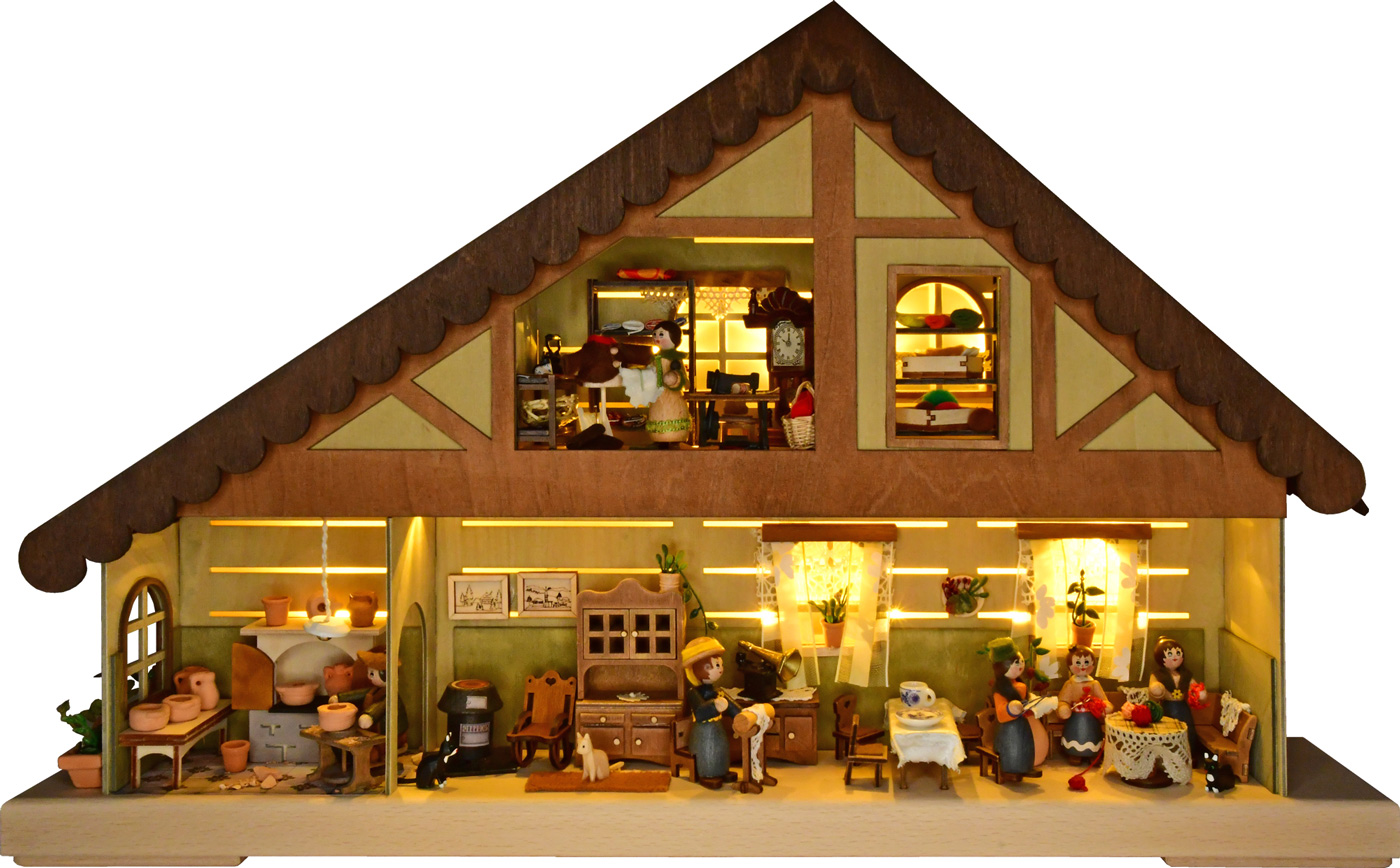 Lichterhaus groß, Handwerksstube