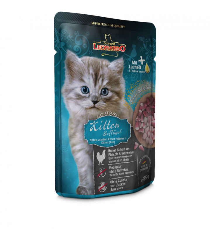 Leonardo Kitten Geflügel 85g