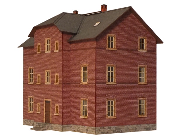 03-06-N - Sächsischer Einheitsbau  Eisenbahnerwohnhaus 2,5 Kli