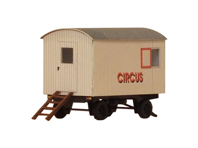 10-13-1-H0  - Circuswagen - Wohnwagen