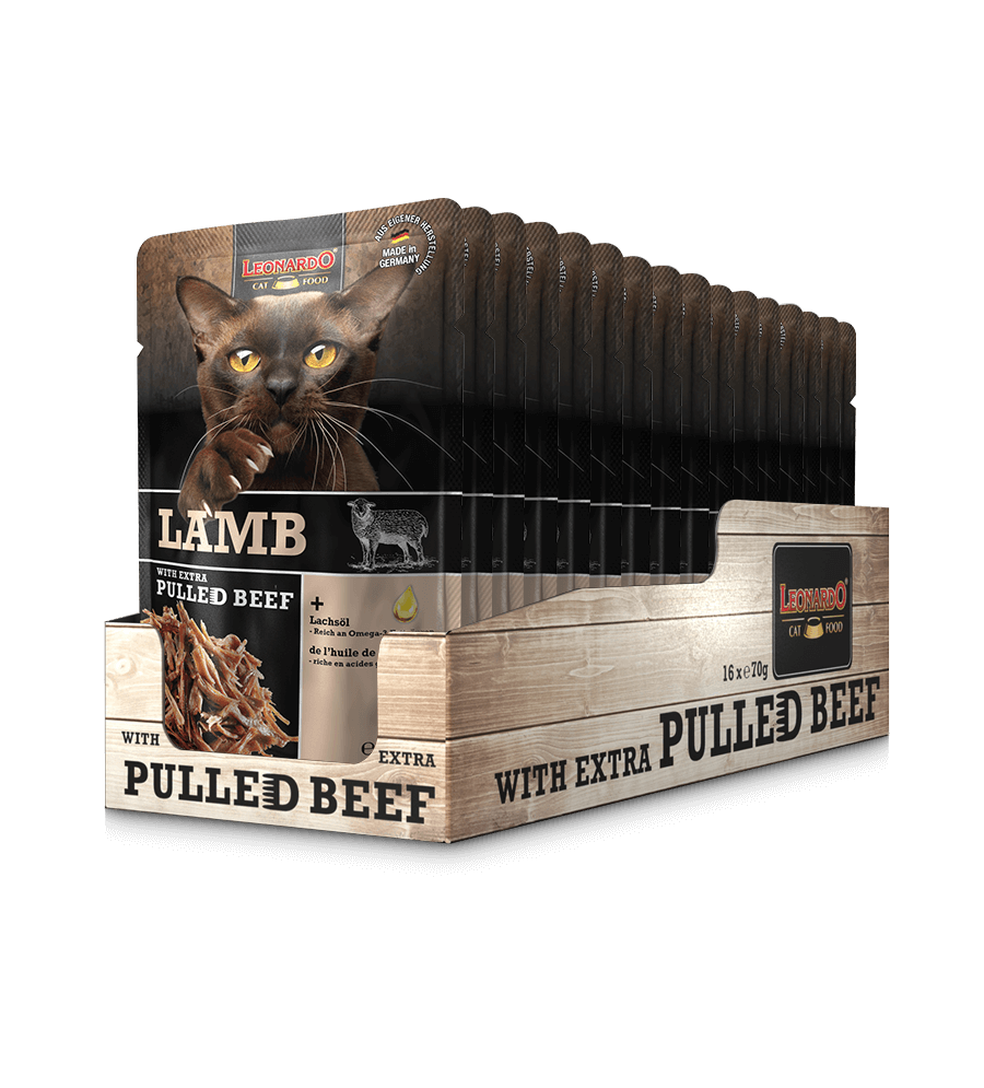 Leonardo Lamb + extra pulled Beef 70g