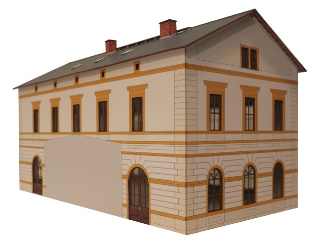 03-10-1-TT - Sächs.Einheitsbau  Seitenflügel 2,5 - rechts - 5 F