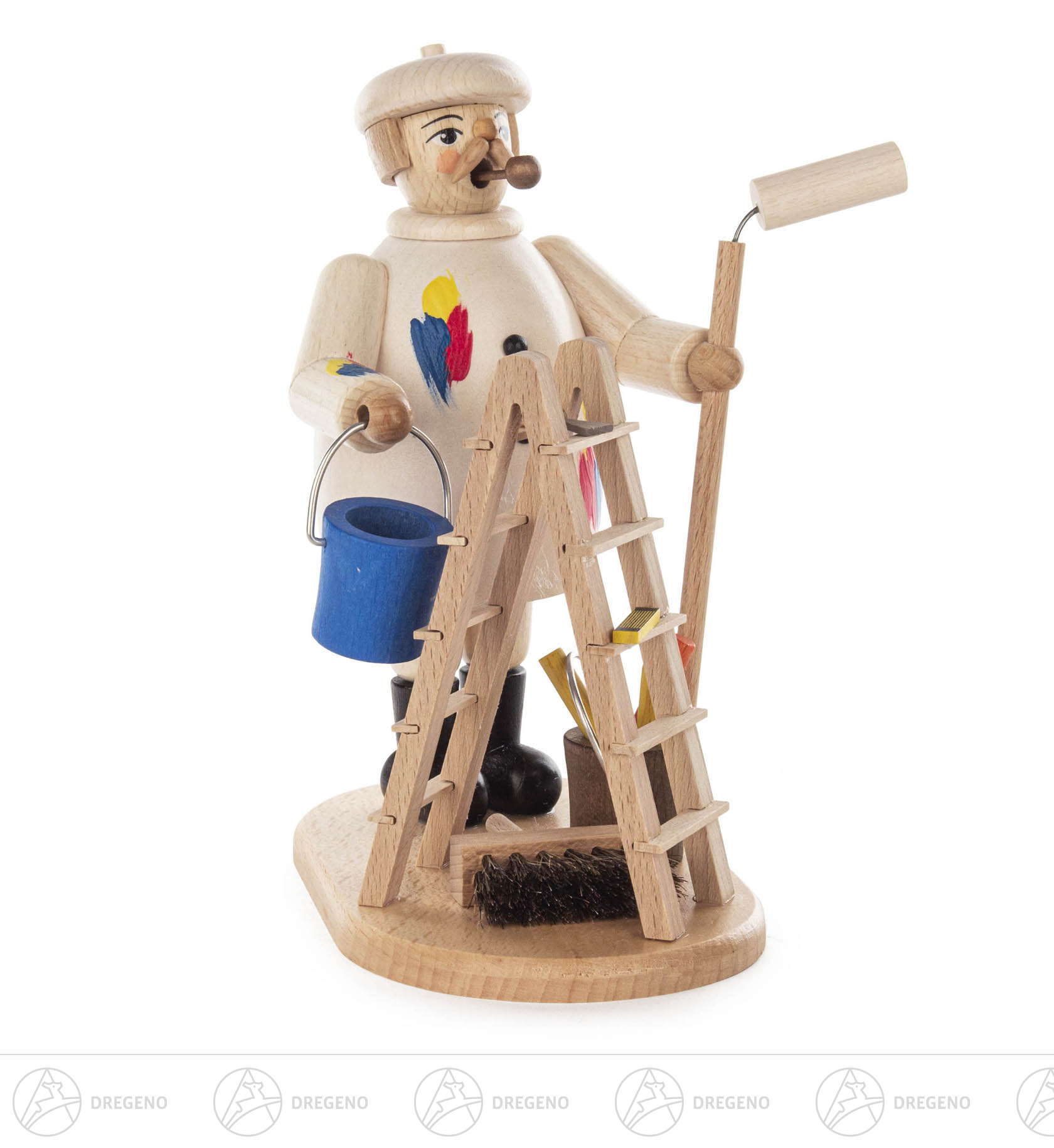 Räuchermann Maler 20cm