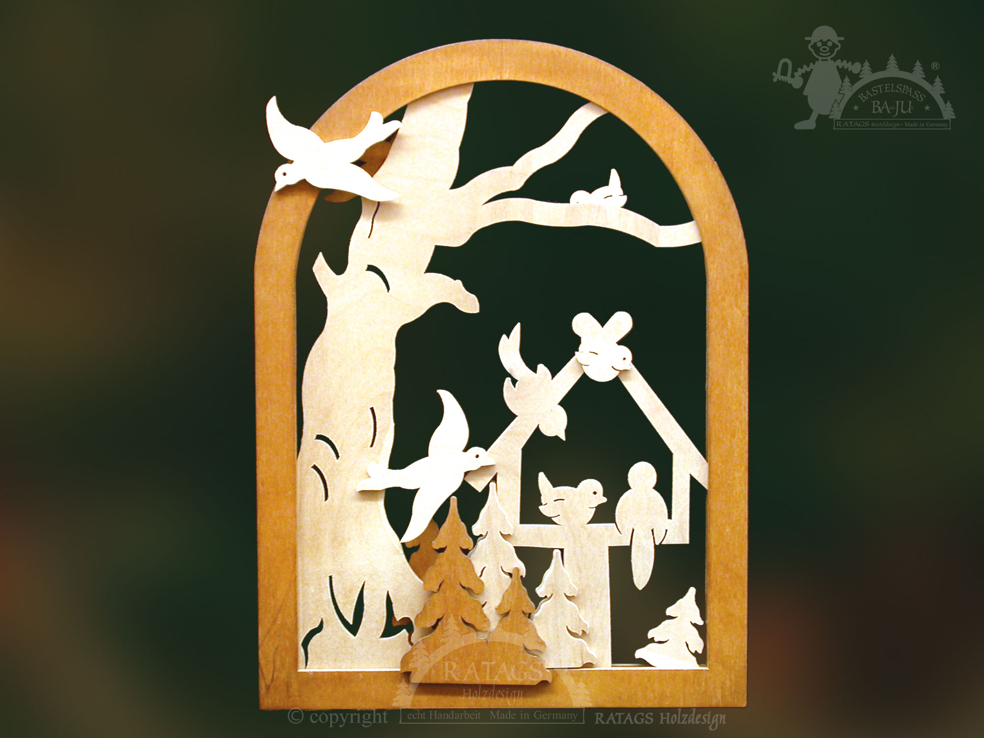 BS FB-3D-Raumdeko, Vogelhaus