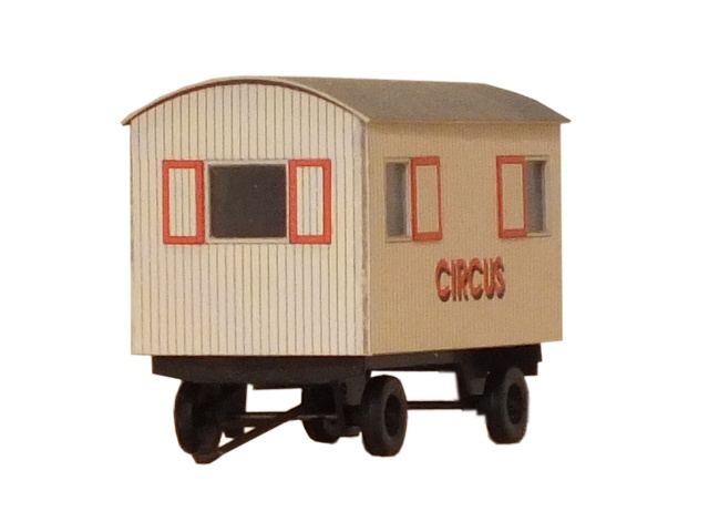 10-13-1-N  - Circuswagen - Wohnwagen