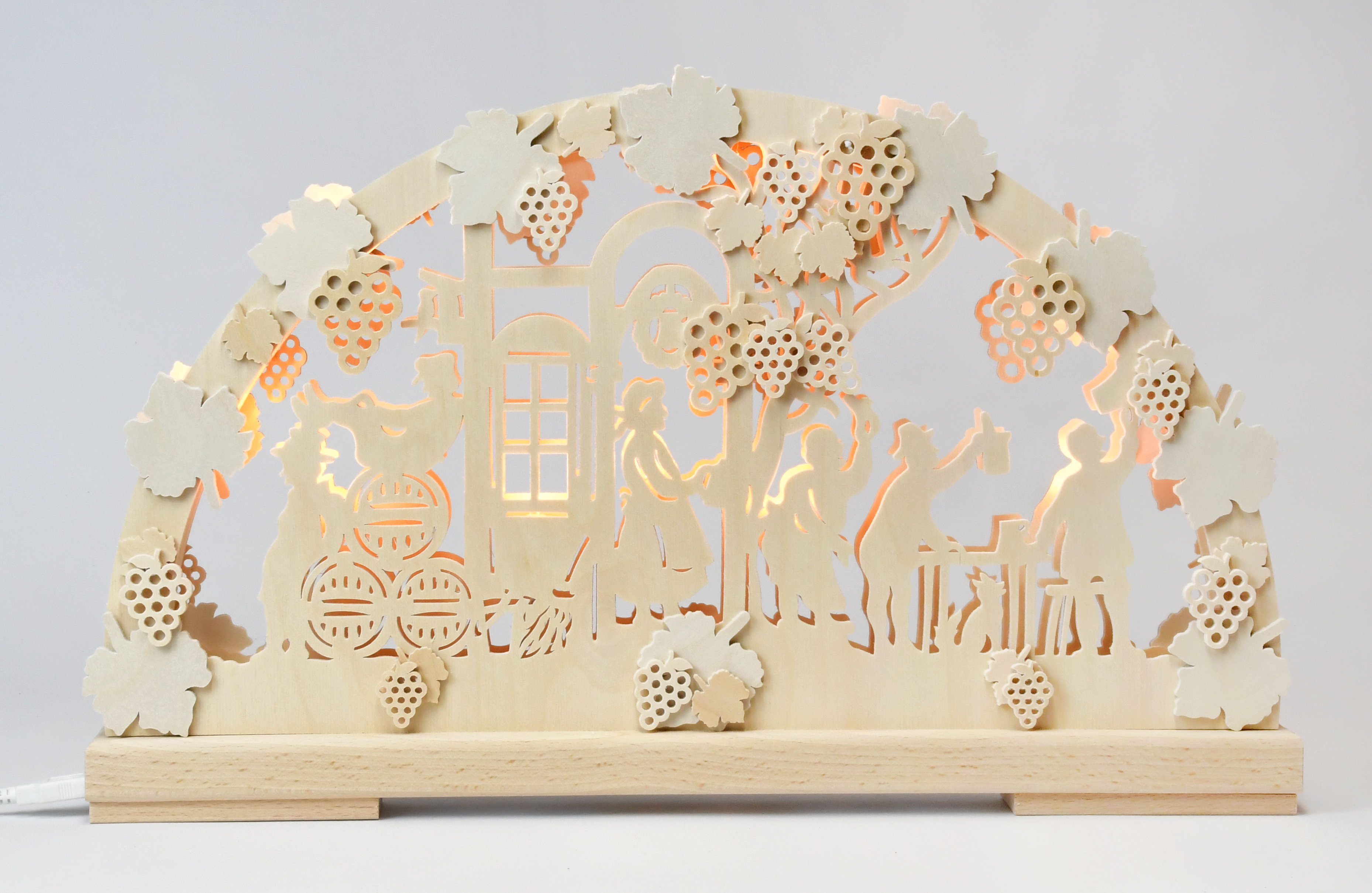 Weingarten Schwibbogen klein Weingarten, 10-tlg. Pisello-Lichterkette