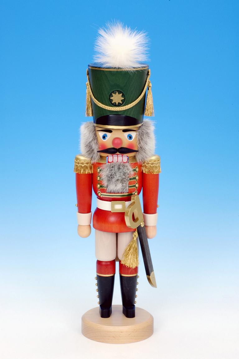 Nussknacker Gardesoldat lasiert  44,0 cm