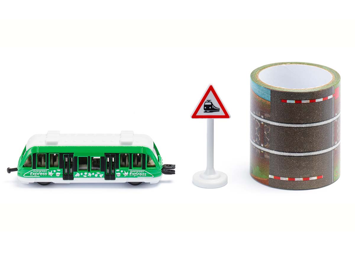 Nahverkehrszug mit Tape