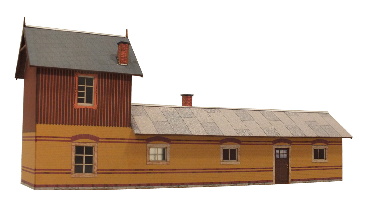 02-12-12-1-H0 - Bahnhof Oybin - Wasserhaus
