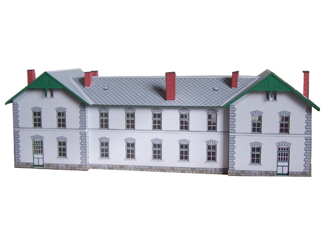 111-10-1 - Bahnhof Laubenbachmühle - Empfangsgebäude