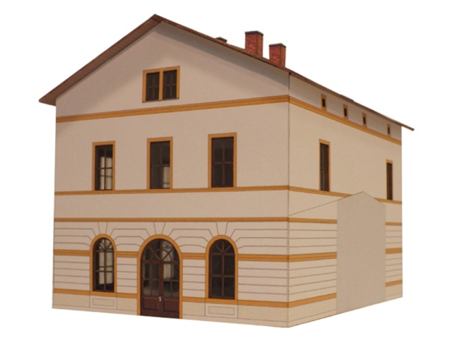 03-09-2-TT - Sächs.Einheitsbau  Seitenflügel 2,5 - links - 4 F