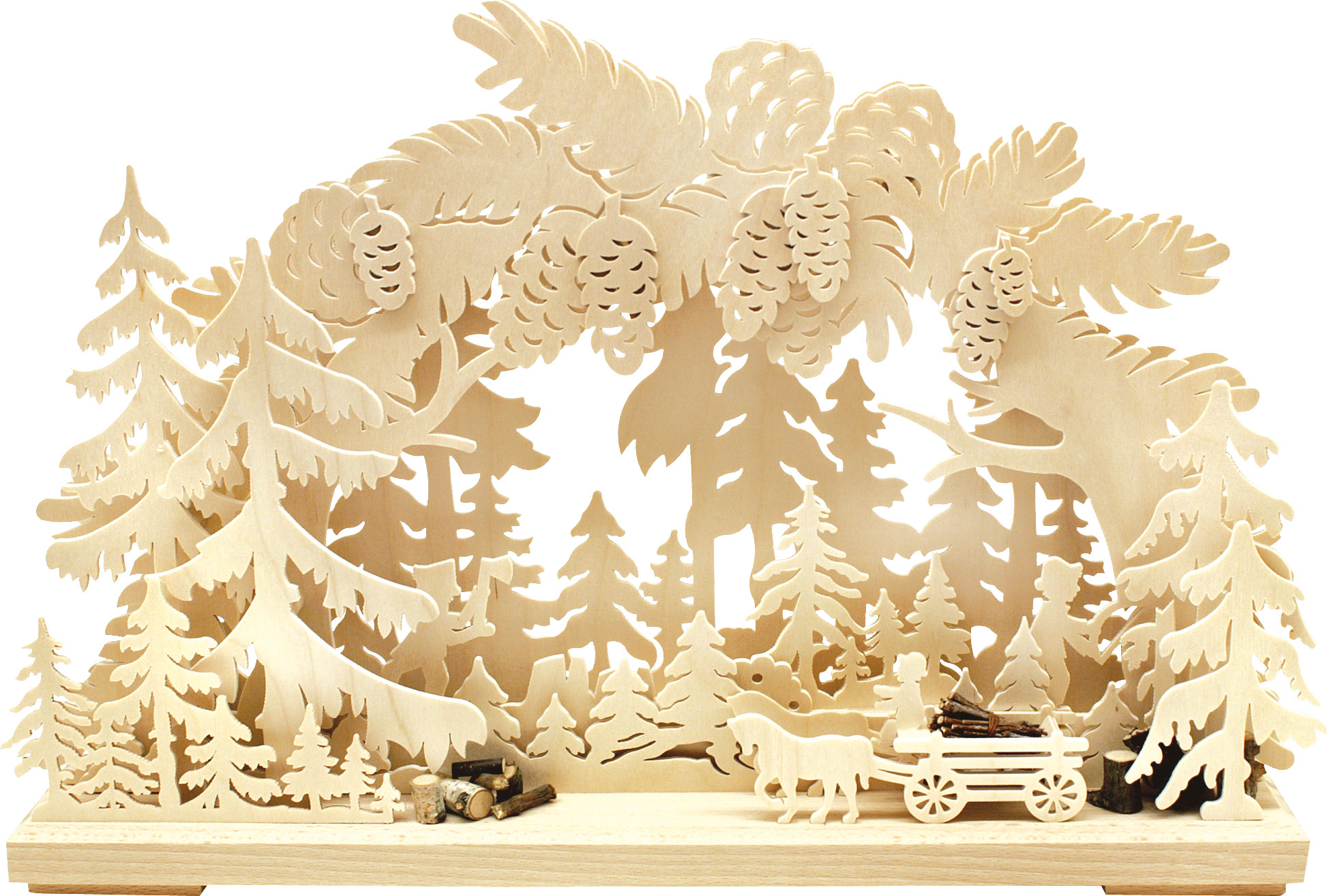 3D-Schwibbogen kl., Ausforstung