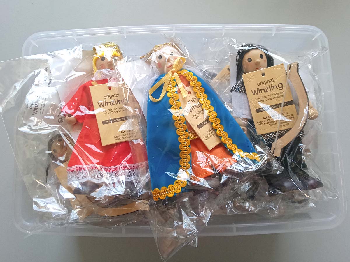 Biegepuppen Königreich-Set inkl. Box