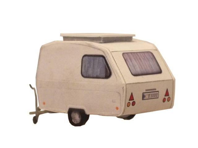 Wohnwagen - Niewiadow - H0