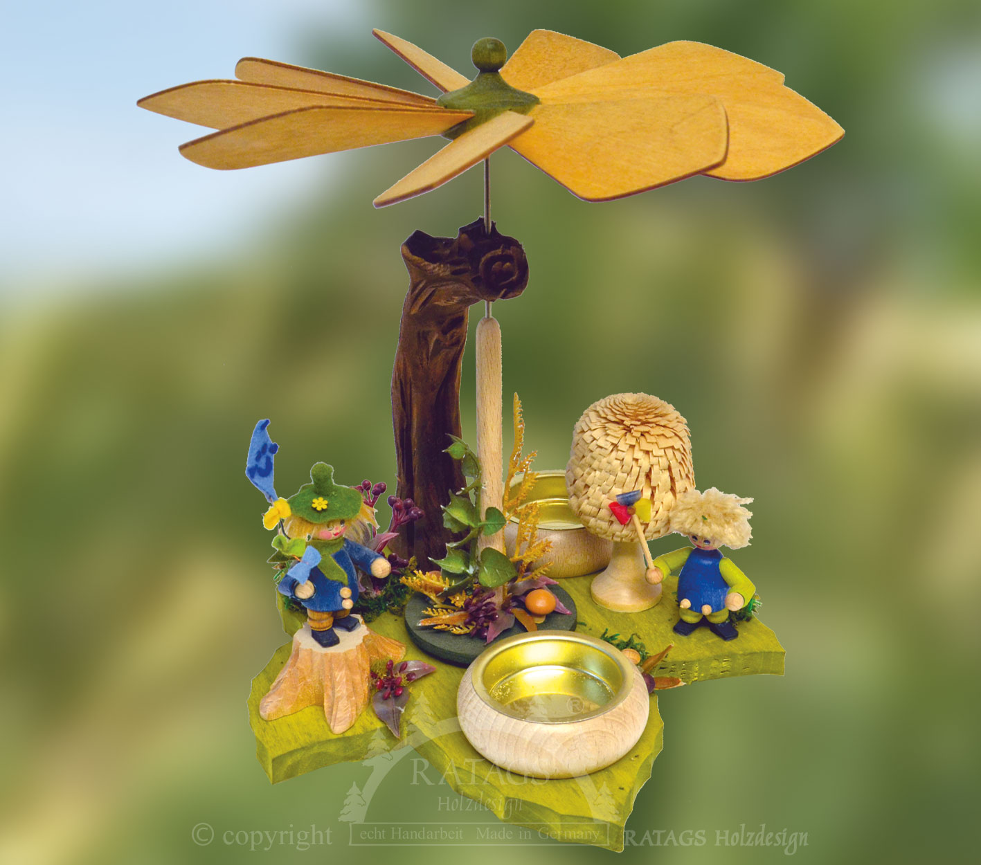 Blattpyramide, Herbstkinder