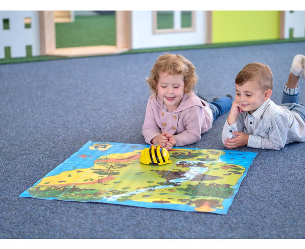 Bee-Bot Bodenmatte fürs Schatzsuchen