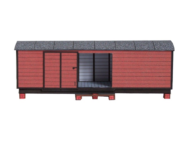 Z-12-03-H0 - Sächsischer Länderbahnwagen - braun